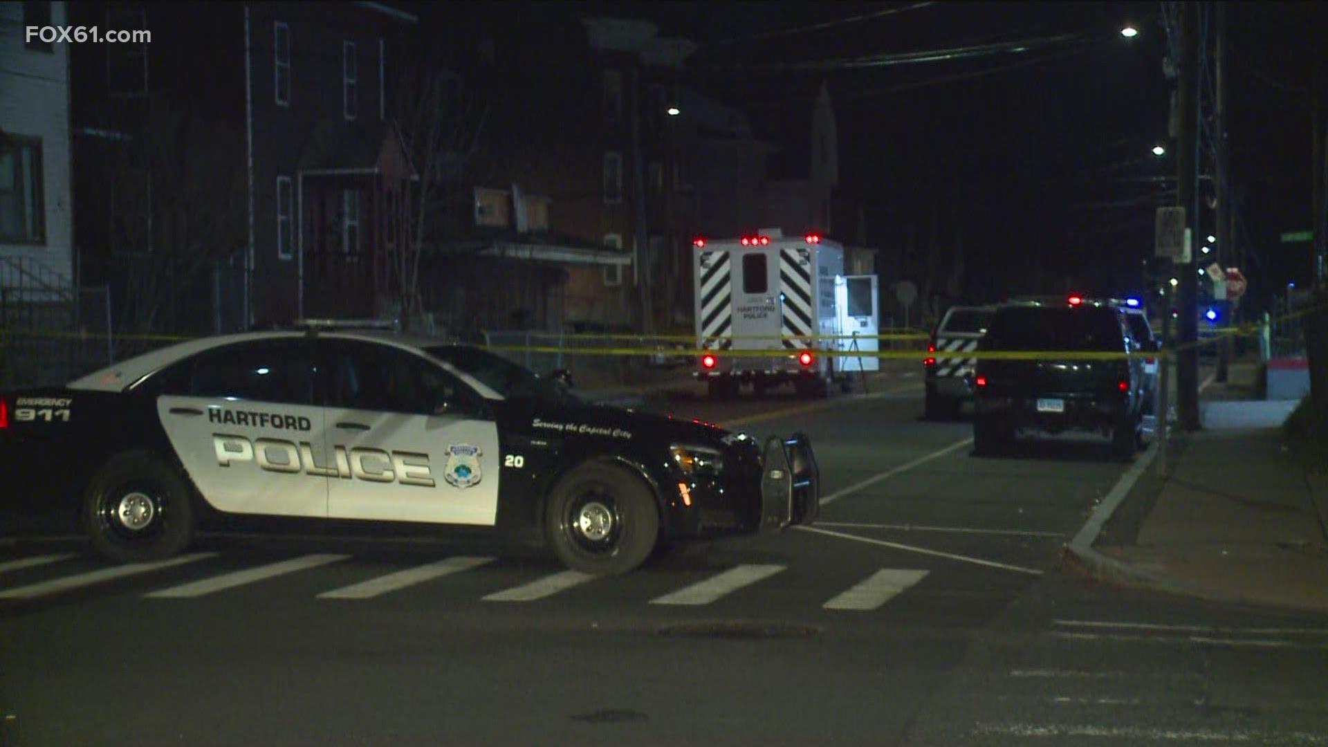 One man shot multiple times on Wethersfield Avenue is in critical condition. Another was killed on Enfield Street.