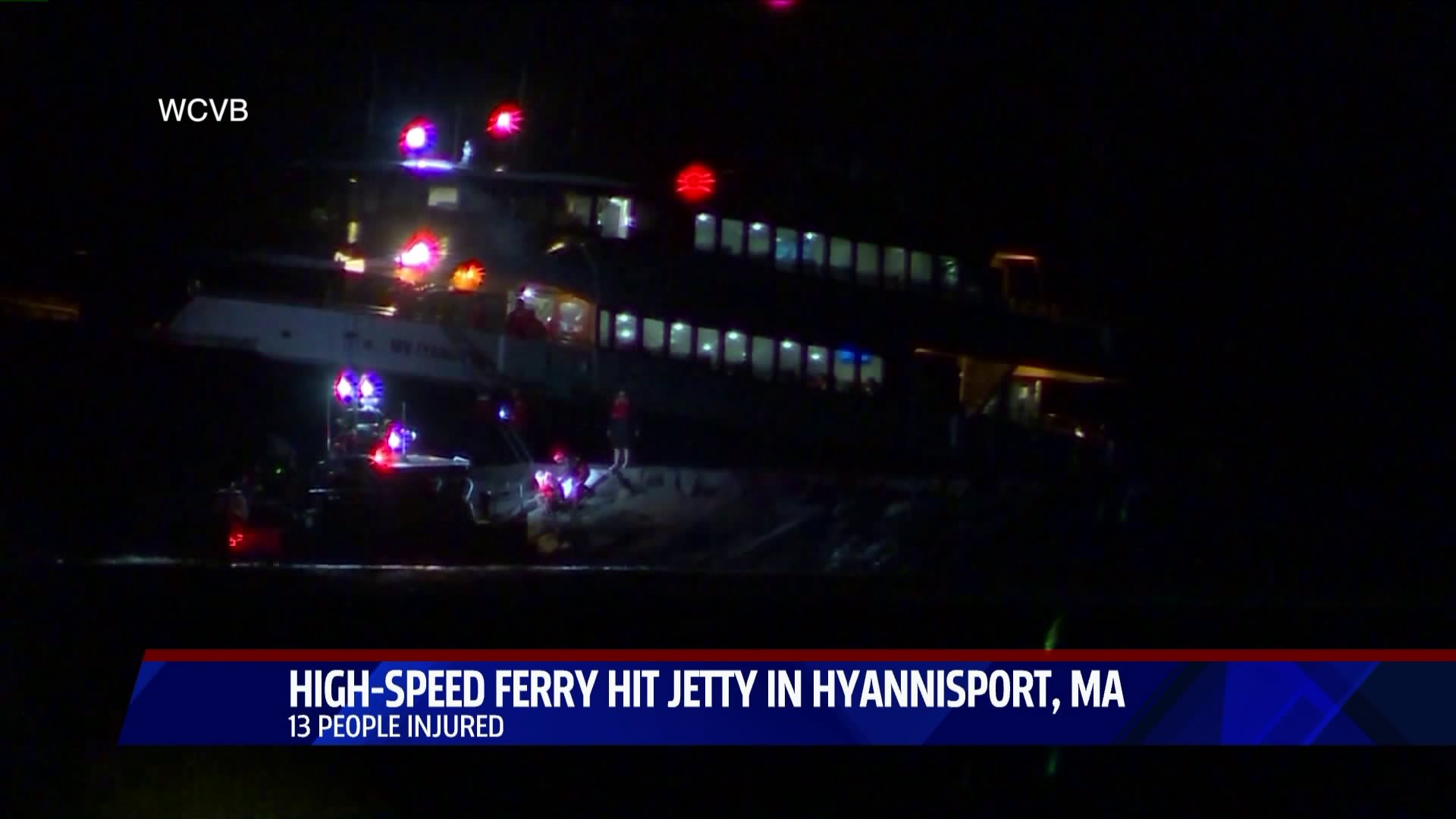 Numerous injured after Massachusetts ferry crash