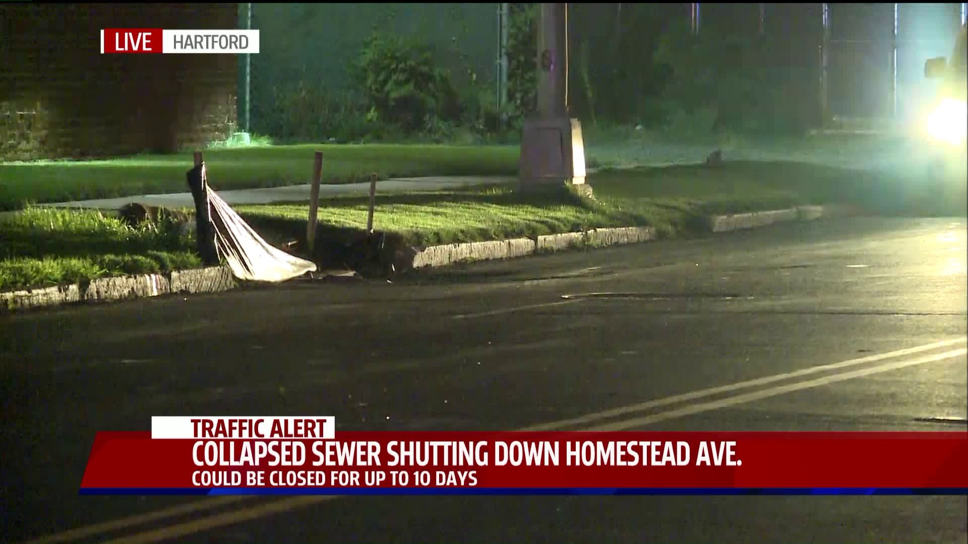 Homestead Ave. closed for 10 days
