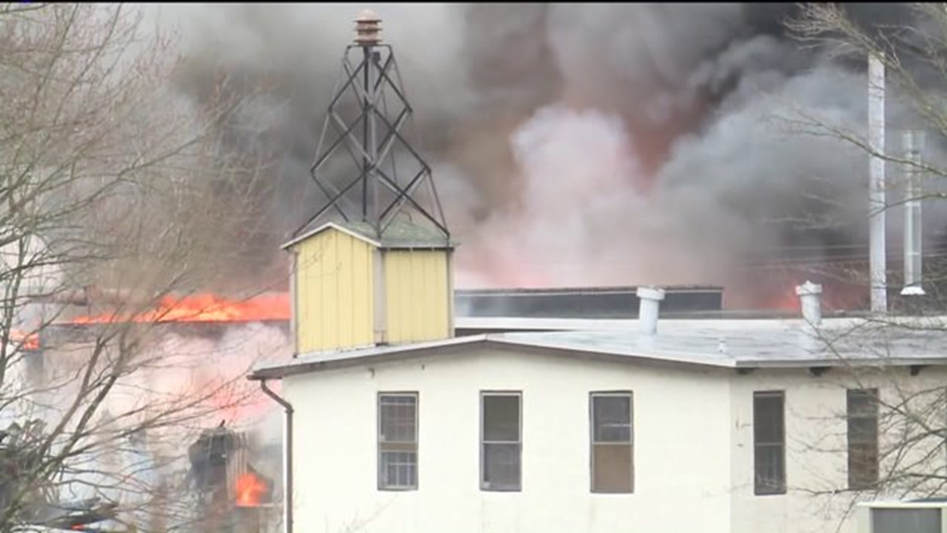 Massive blaze in Glastonbury factory impacts employees, nearby residents