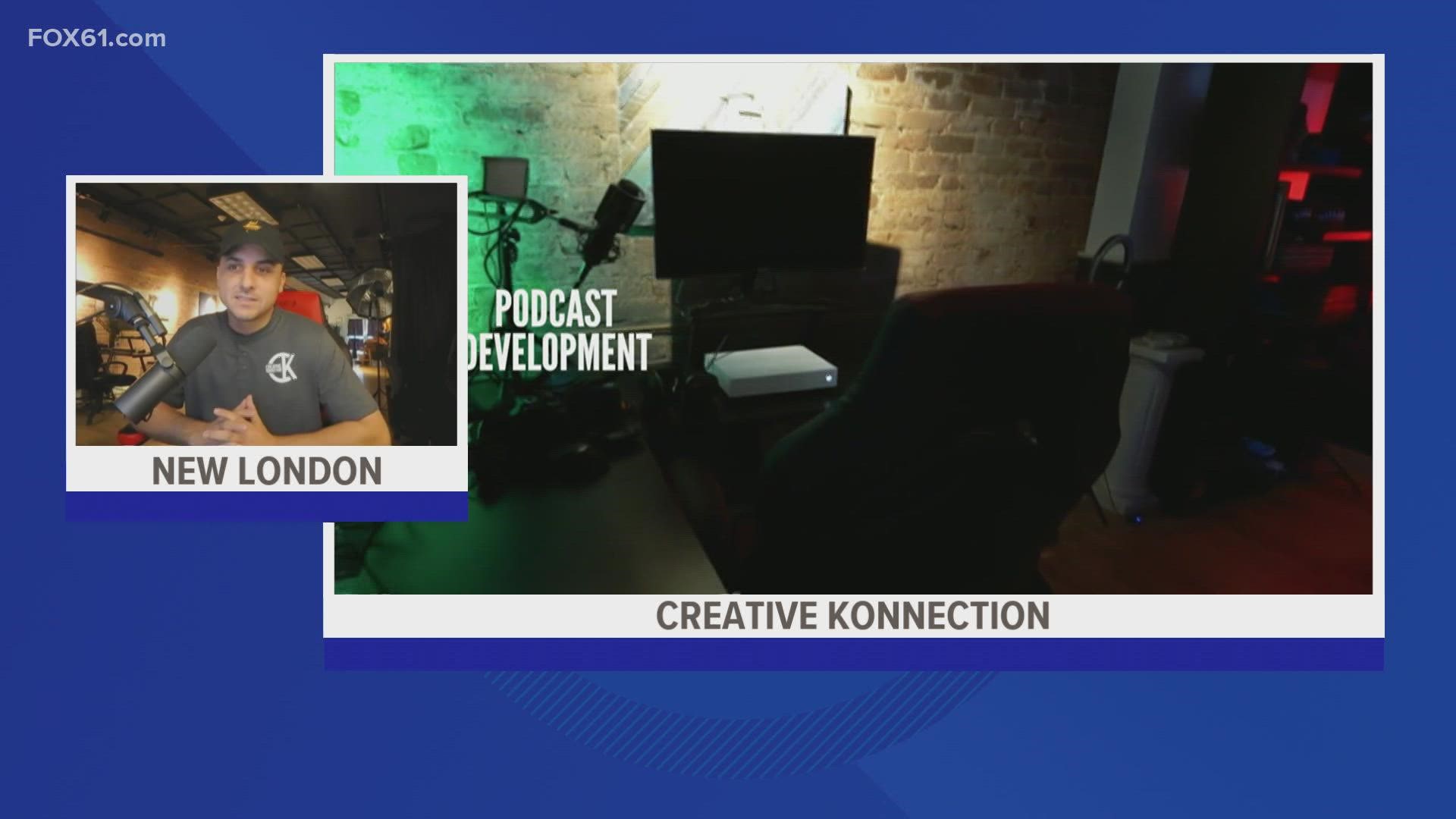 Joining FOX61's Erika Arias is Andrew Camacho from Creative Konnection, talking about how music has changed his life and how he's helping young people in New London.