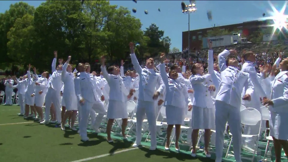 U.S. Coast Guard Academy in New London hold virtual graduation | fox61.com