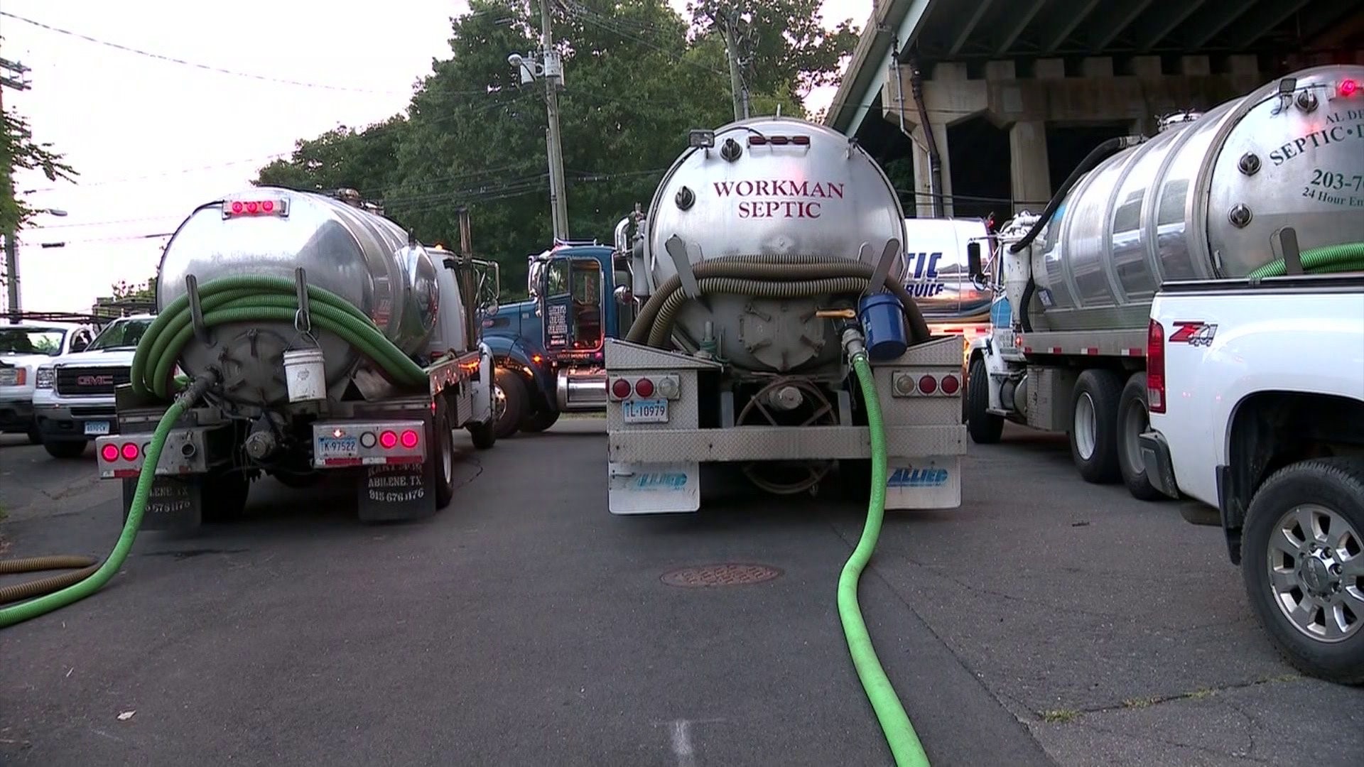 Westport sewage leak