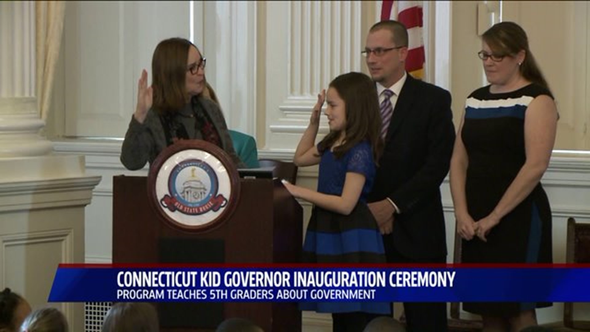 Kid governor inaugurated at state Capitol