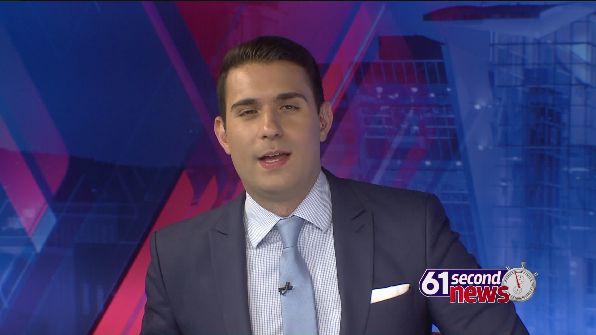Angelo Bavaro has your #61SecondNews midday update on this Friday afternoon.
