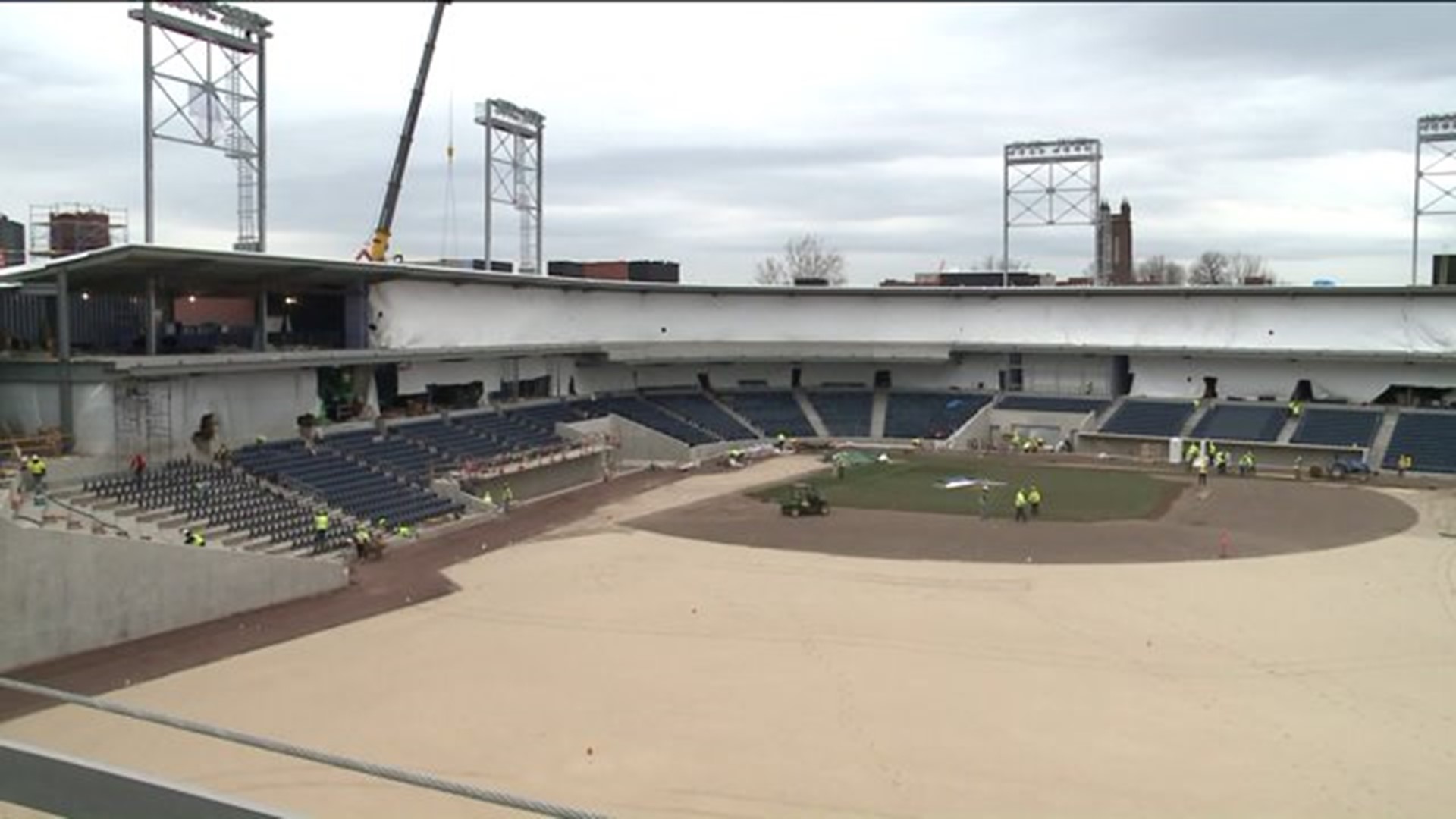 FOX 61 cameras peek inside Yard Goats stadium 1 month before home ...