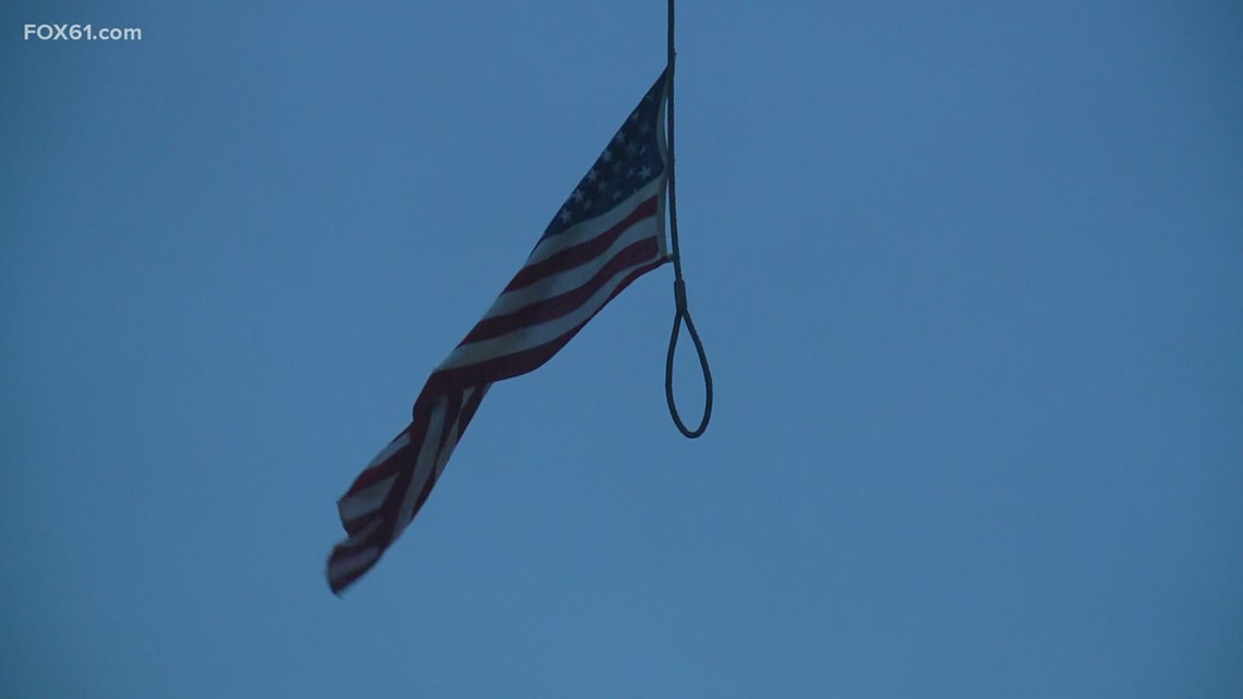 Crane cable at CCSU perceived as noose; university says it's not but will remove it. - Vimarsana News