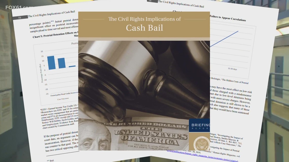 Cash bail system in Connecticut could be in need of reform