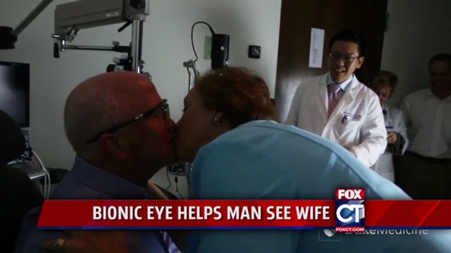 Watch: Man sees wife for first time in 33 years