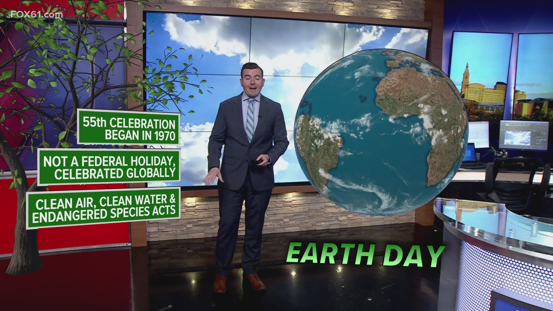 FOX61's Ryan Breton explains the history of Earth Day and how climate change has become a central focus of the day in recent years.