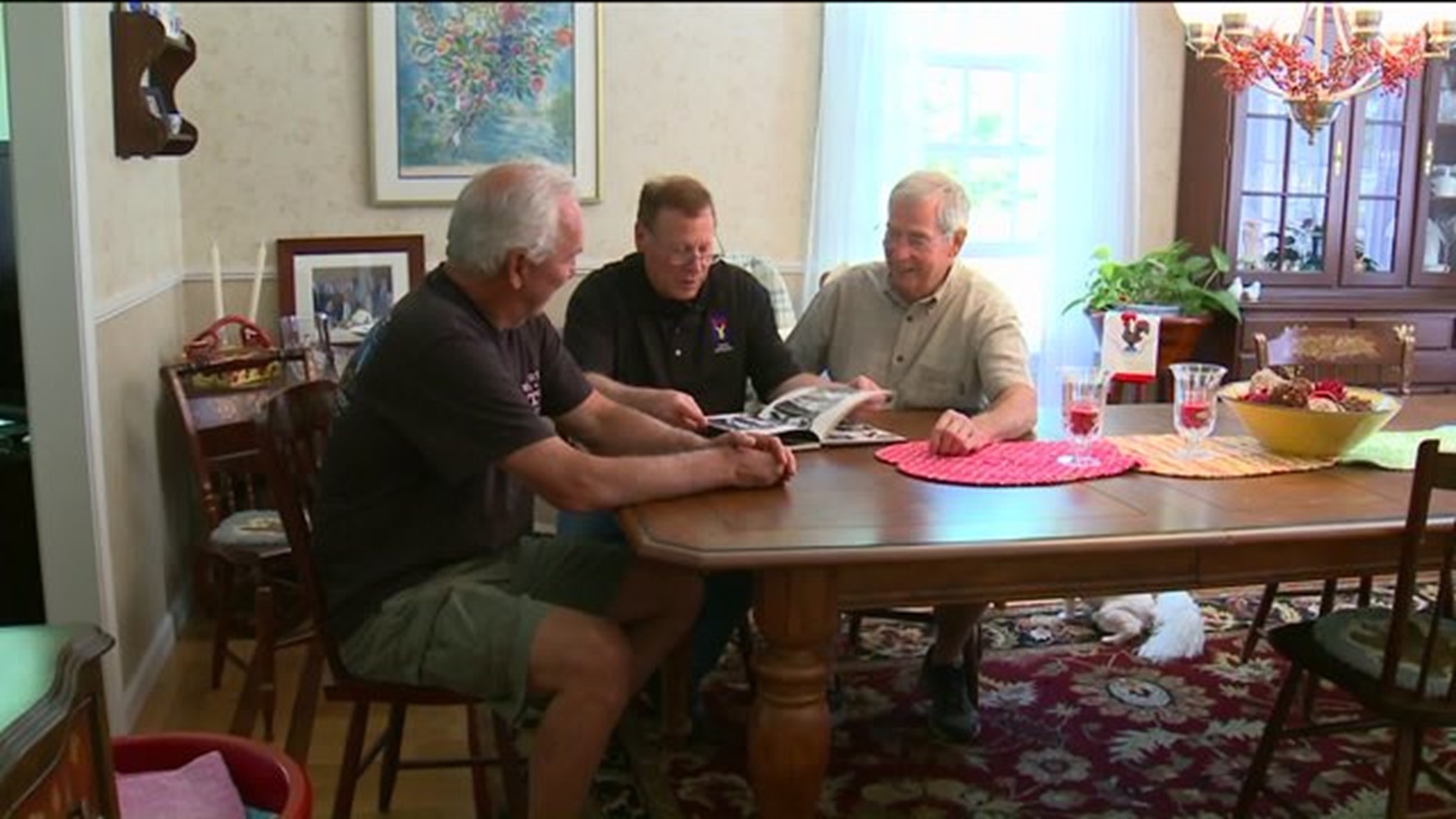 Three friends separated in Vietnam reunited in Connecticut