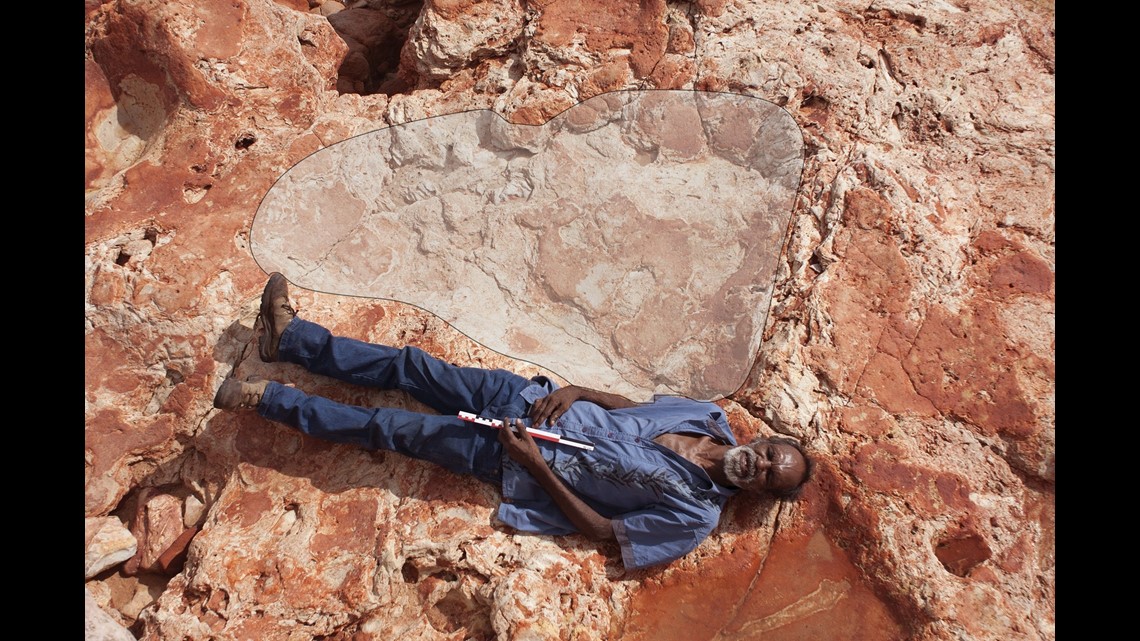 largest dinosaur footprint