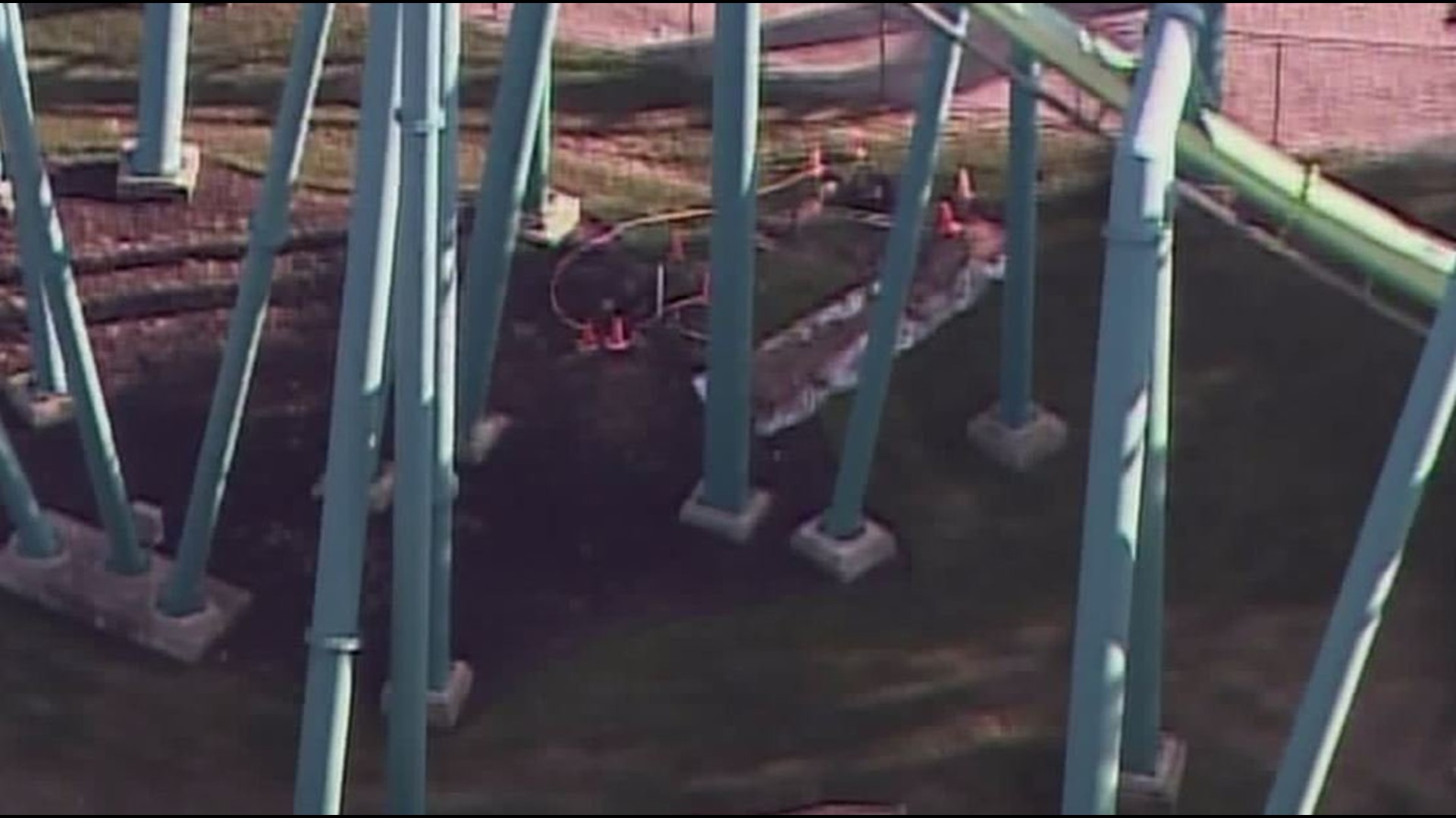 Man killed by roller coaster after entering restricted area