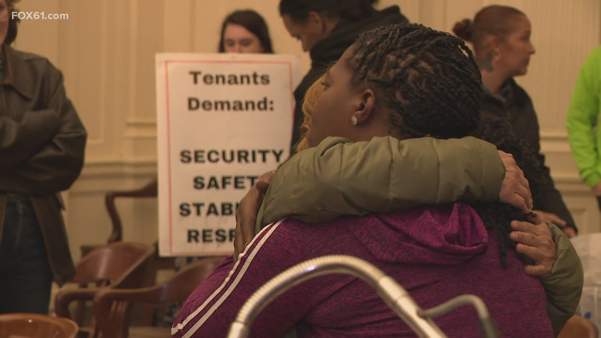 Tenants of the Concord Hill Apartments have been granted an extension from Hartford Mayor Arunan Arulampalam to stay in their temporary hotels until Jan. 10, 2025.