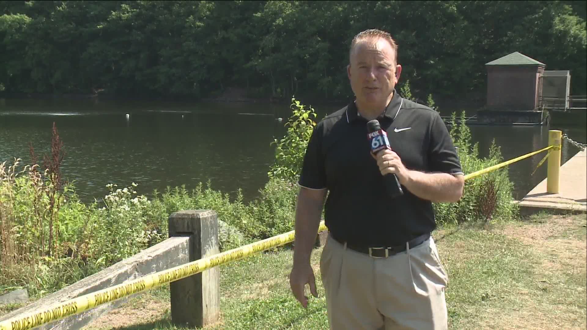 Police confirmed a body was found by water division crews