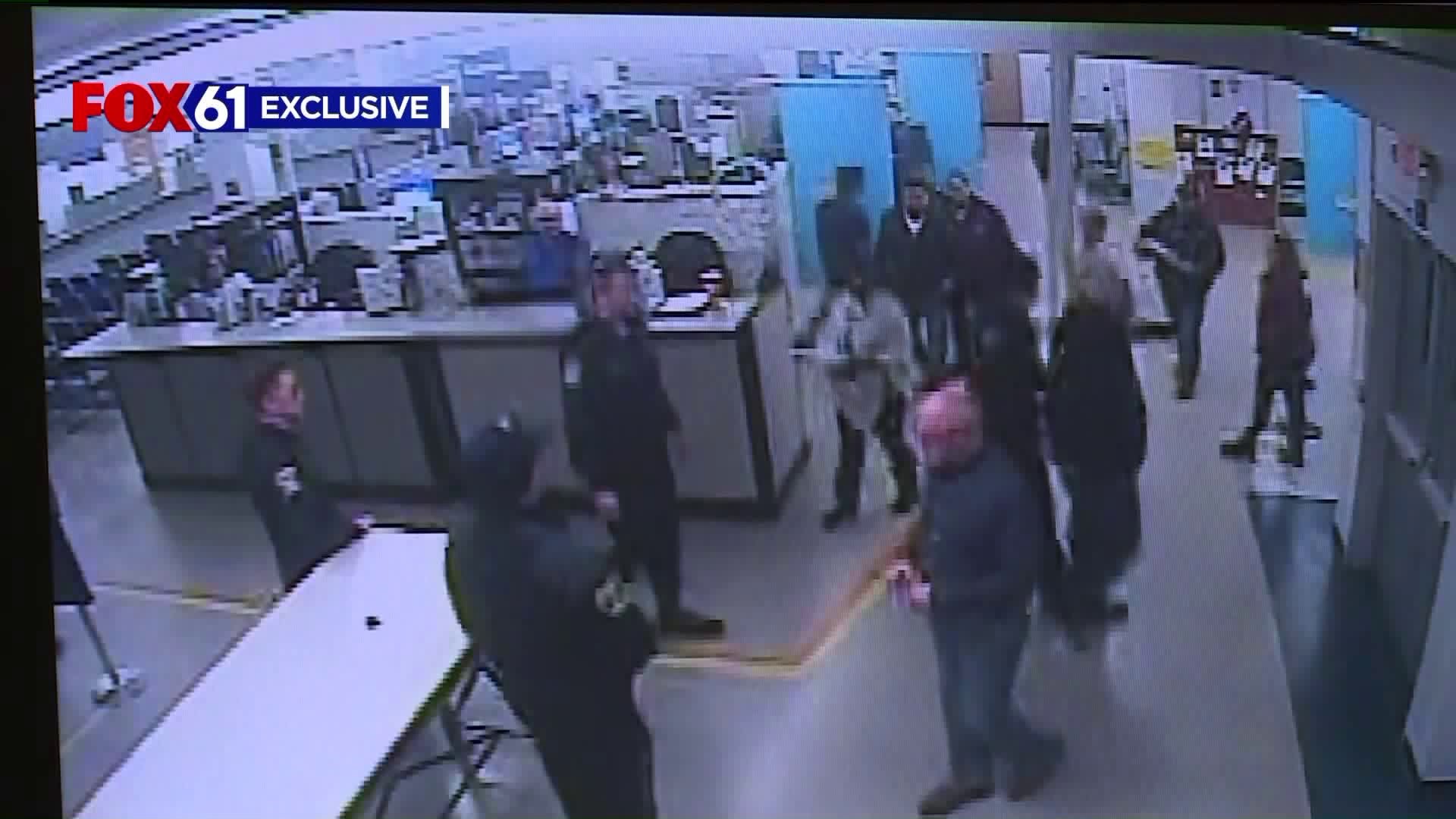 Exclusive: Video of fugitive arrested at DMV