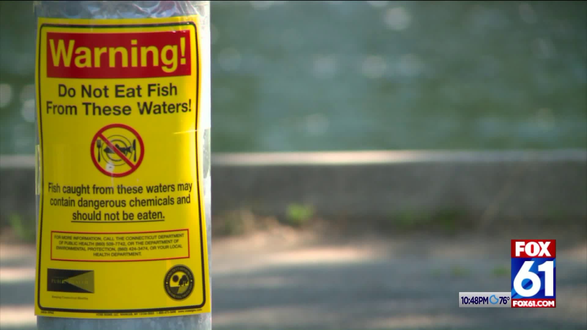 Residents concerned by Farmington River chemical spill