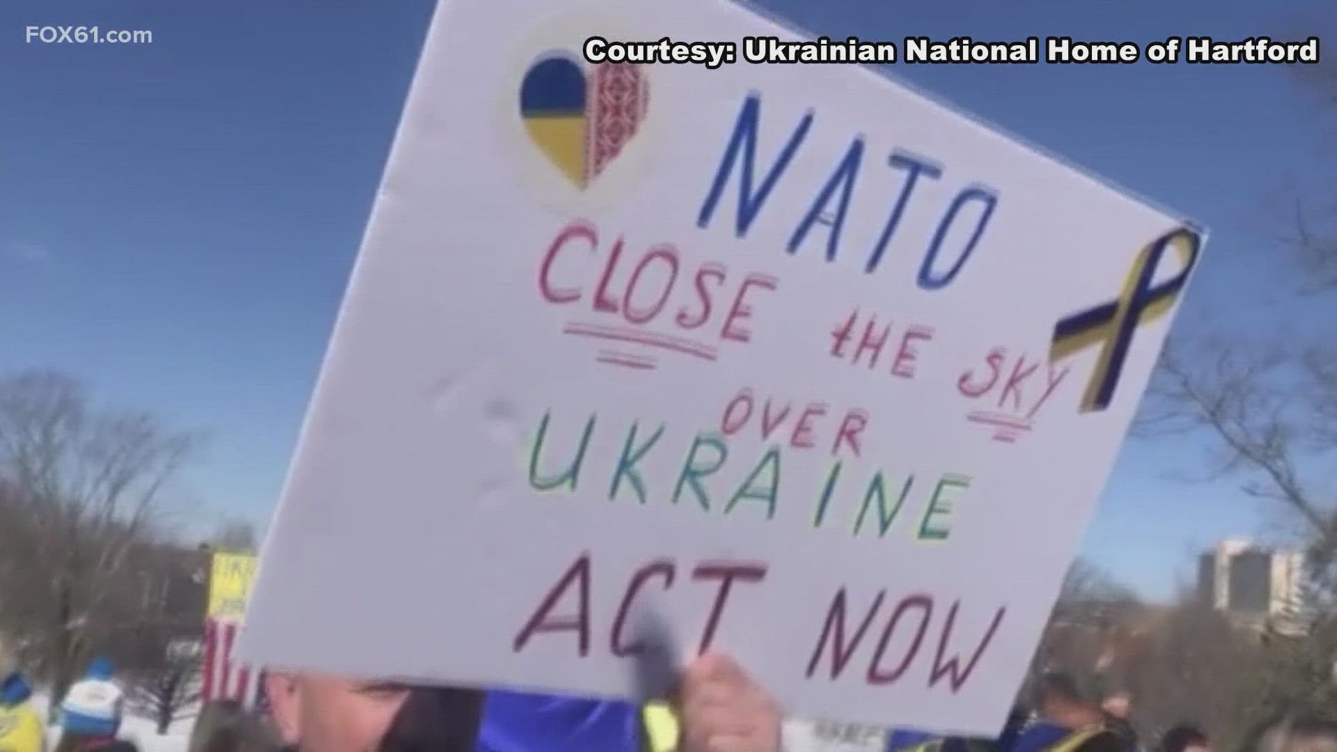 Calls grow louder for NATO and U.S. to impose a no-fly zone over Ukraine.