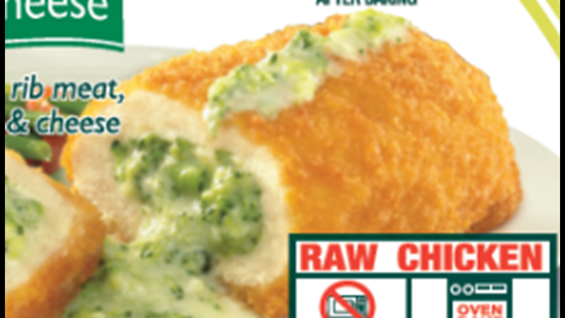 Major frozen chicken recall after salmonella illnesses