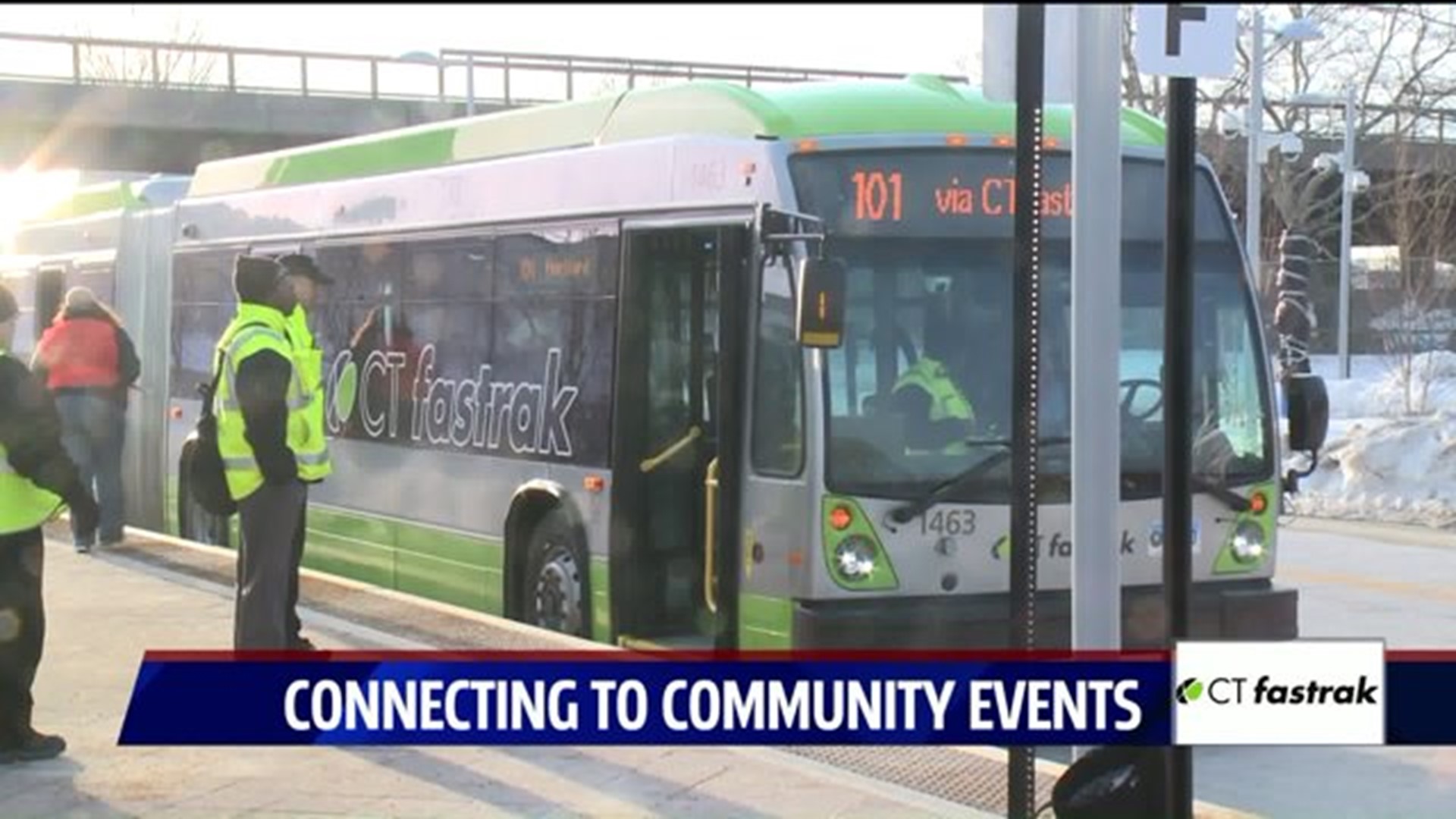 Using CTfastrak to get to community events