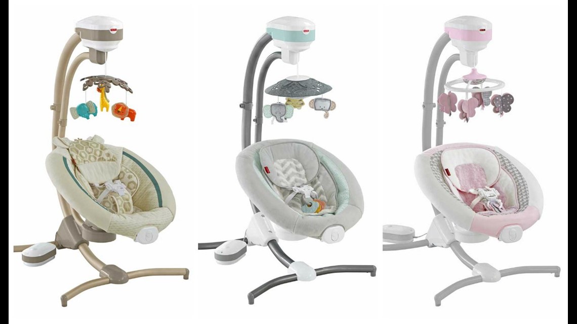 Fisher Price recalls over 30 000 cradle swings due to fall hazard fox61