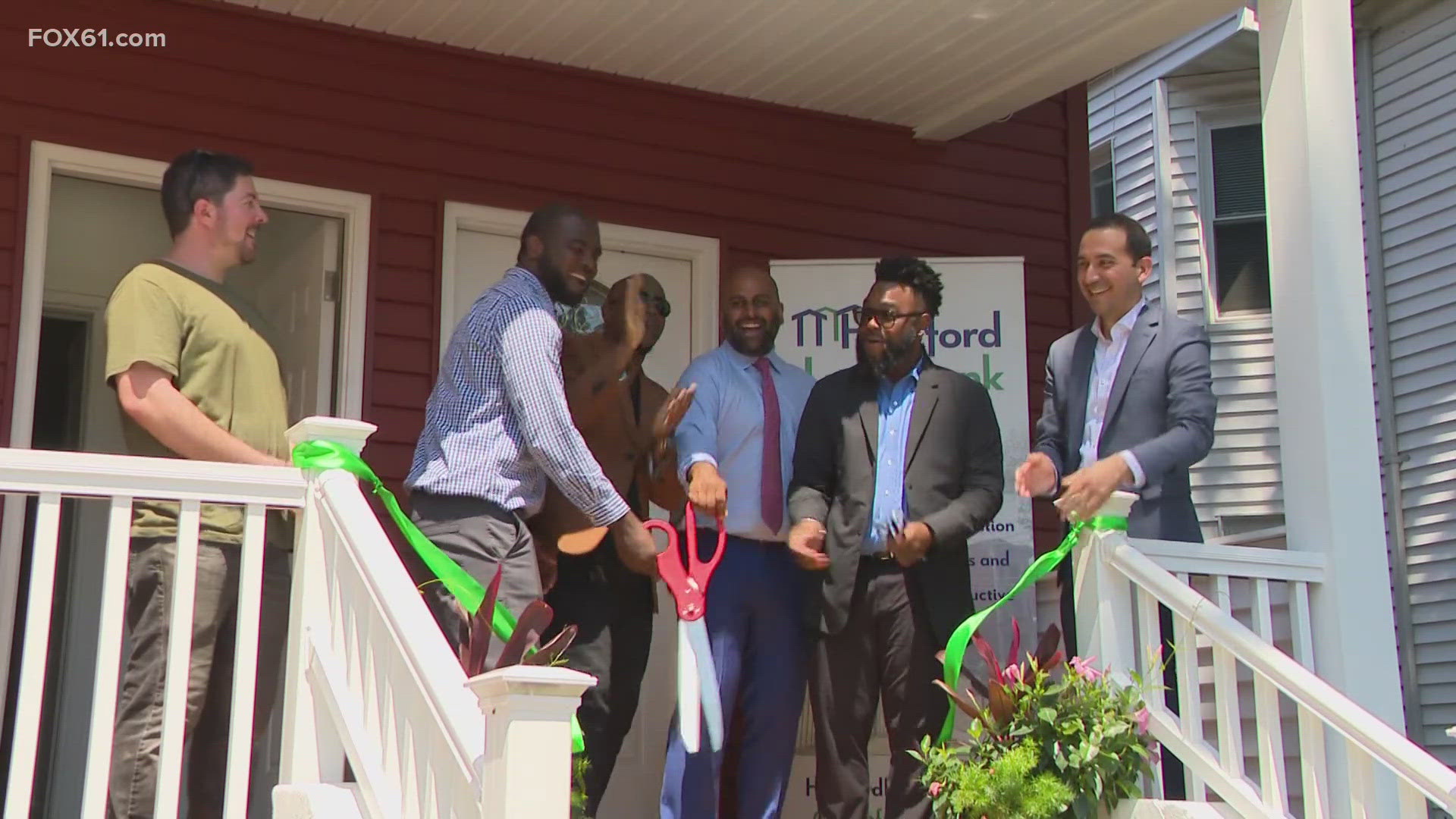 The Hartford Land Bank helped to fund and redevelop a dilapidated house into a three-family home.