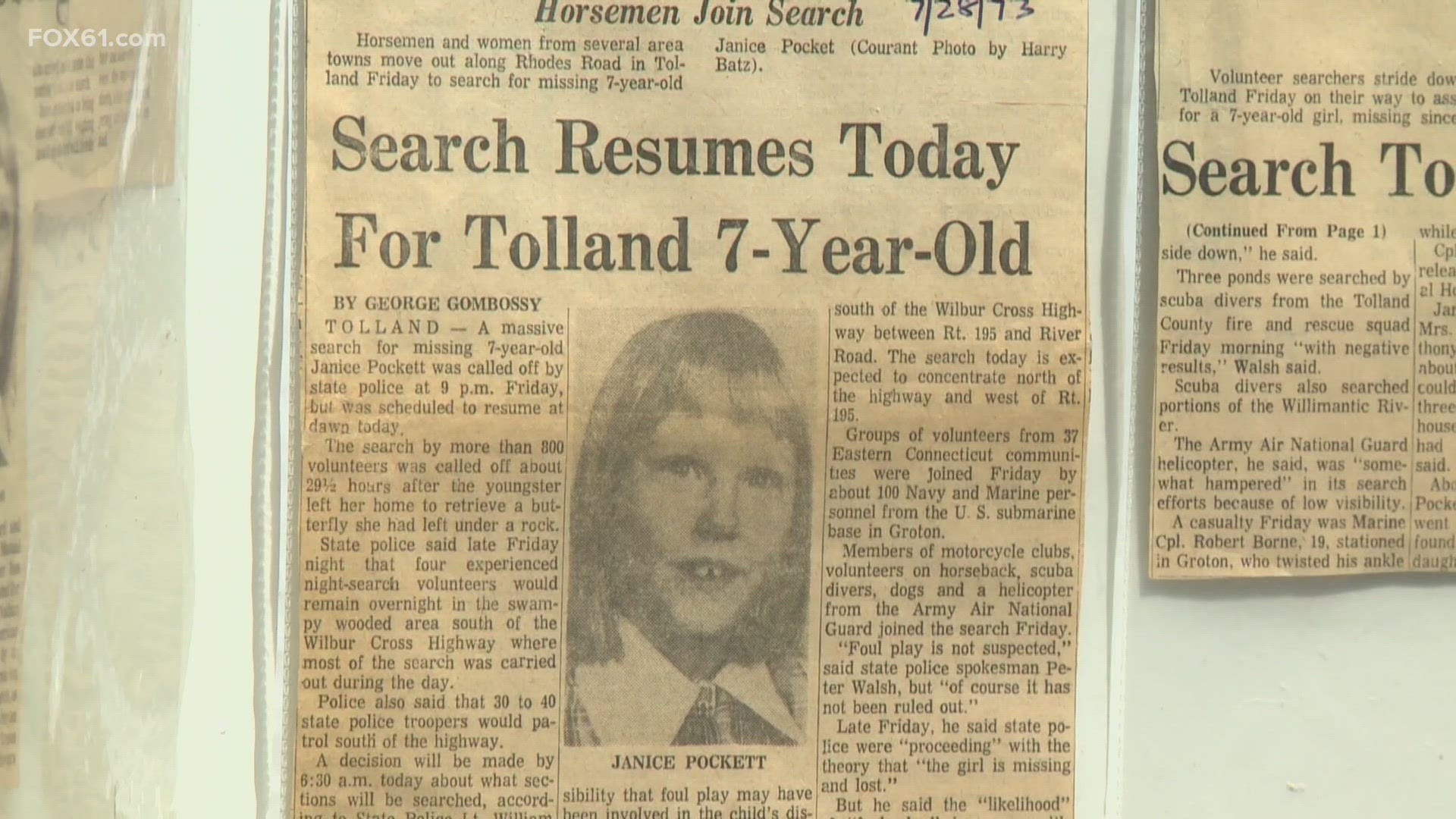 Janice Pockett went missing 50 years ago this month