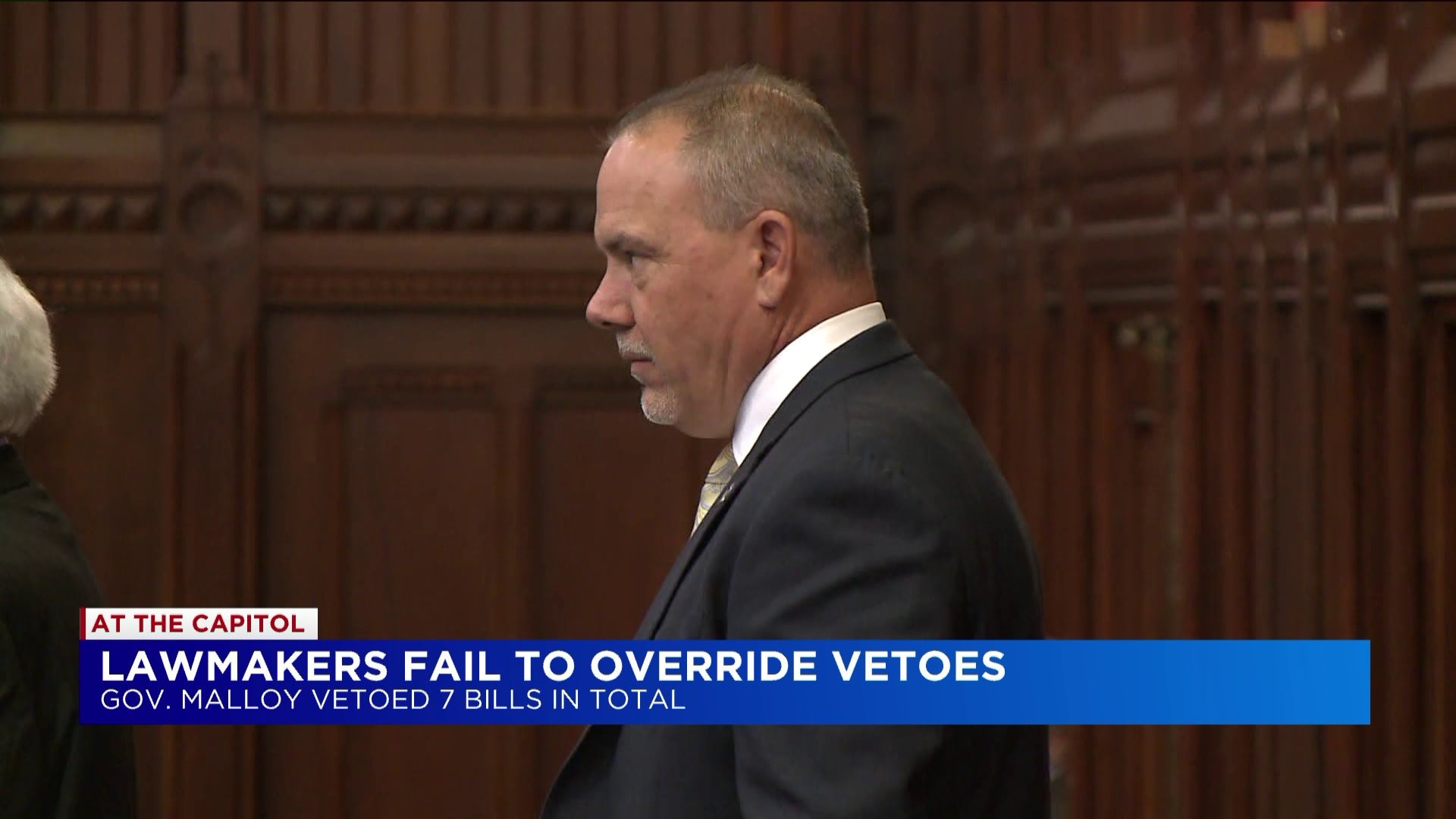 All seven of Governors vetoes stand despite opposition