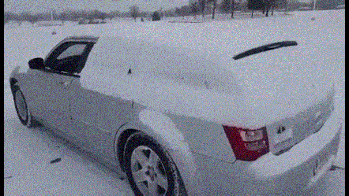 Watch Here’s the ultimate way to clear snow off your car