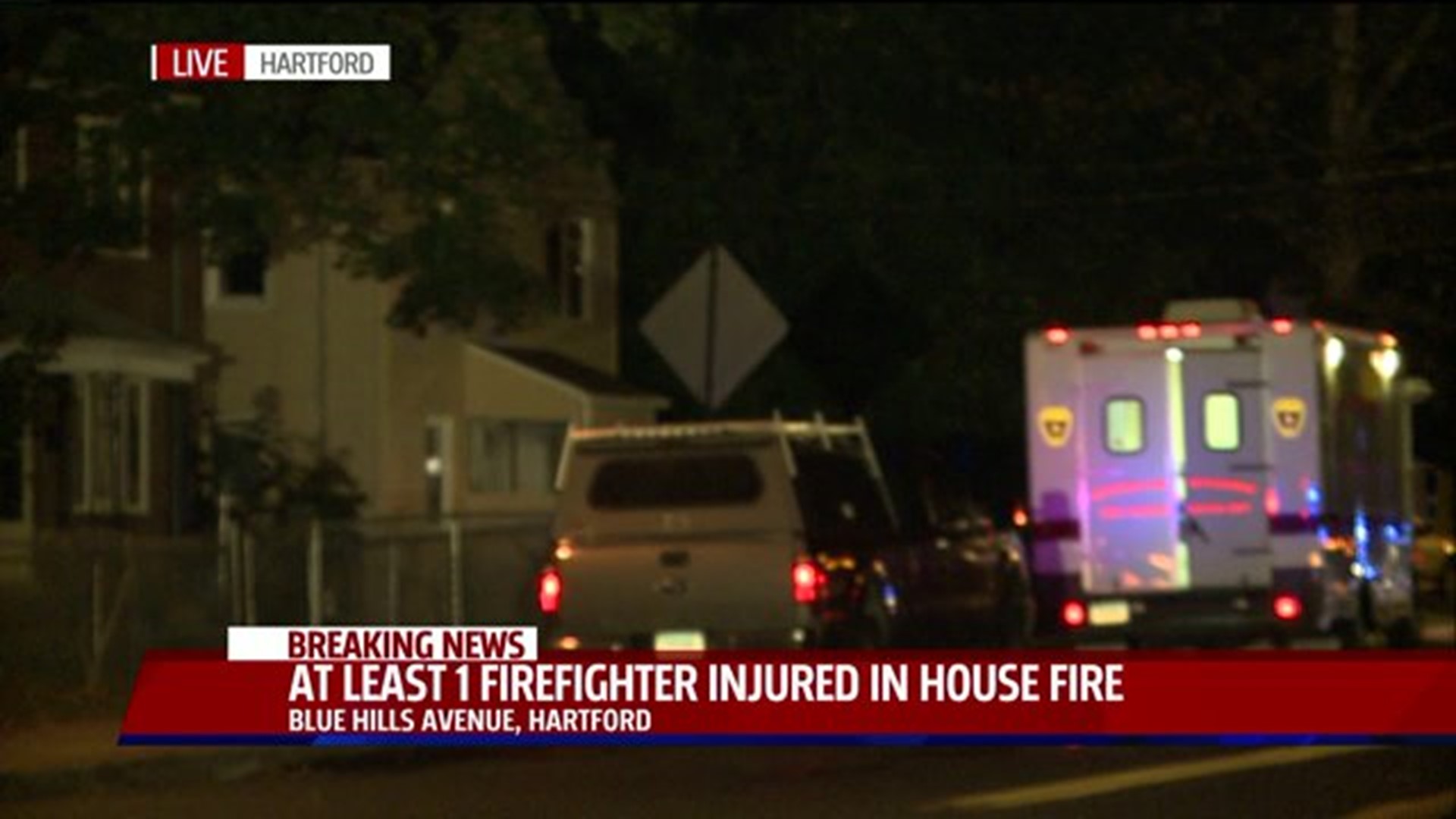 Firefighters Injured In Hartford Blaze