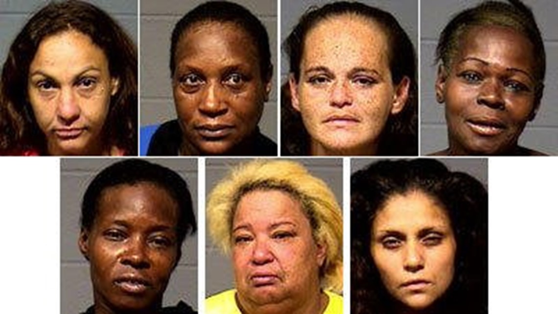 Seven Women Charged With Prostitution In Hartford