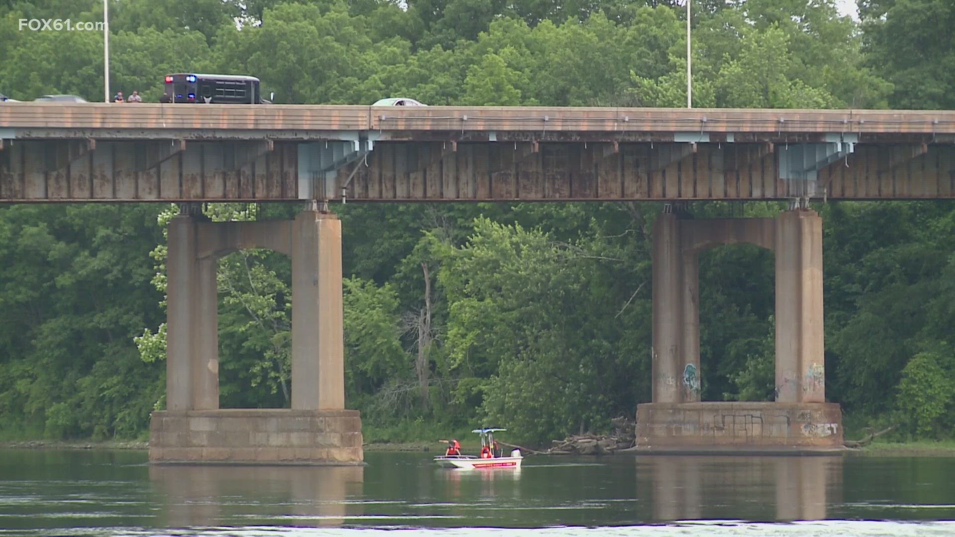 Enfield fire officials called off their search for a body in the river around noon Friday after reports of someone jumping into the Connecticut River late Thursday.