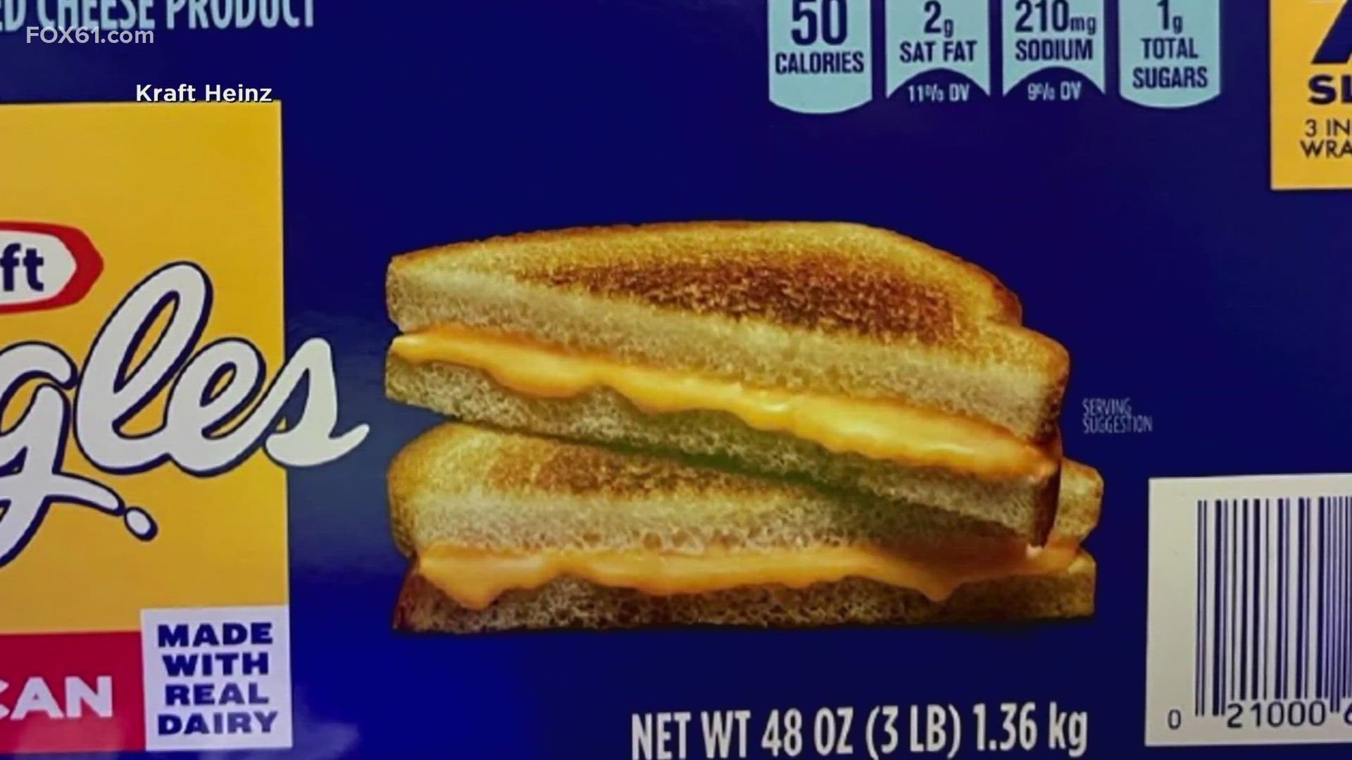 Kraft Heinz is recalling more than 83,000 cases of individually wrapped Kraft Singles American processed cheese slices due to a wrapper malfunction.