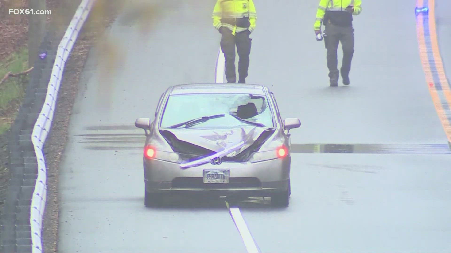 Police were called to the area of Deep River Road (Rt. 354) and Daniel Drive around 1 a.m. Friday. A 49-year-old pedestrian died. 