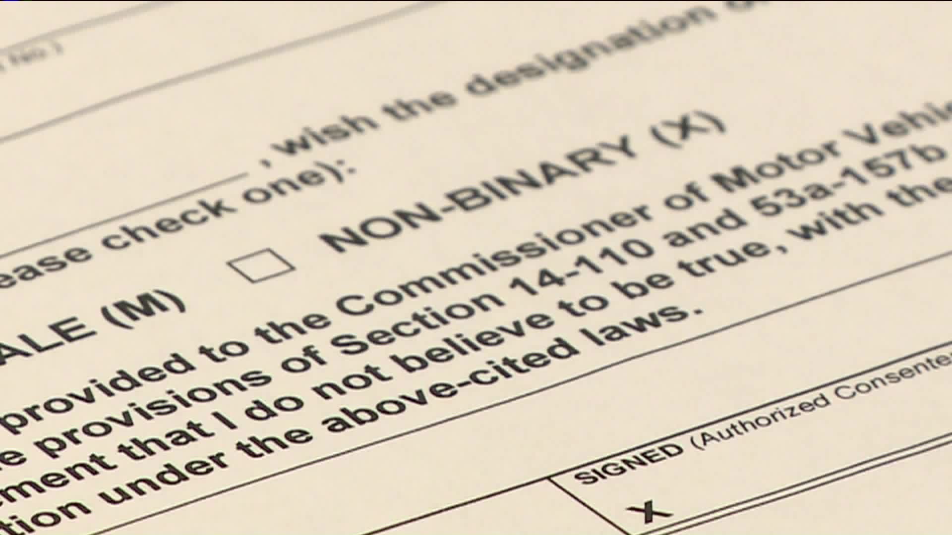 Connecticut DMV now offering non-binary option for gender on license