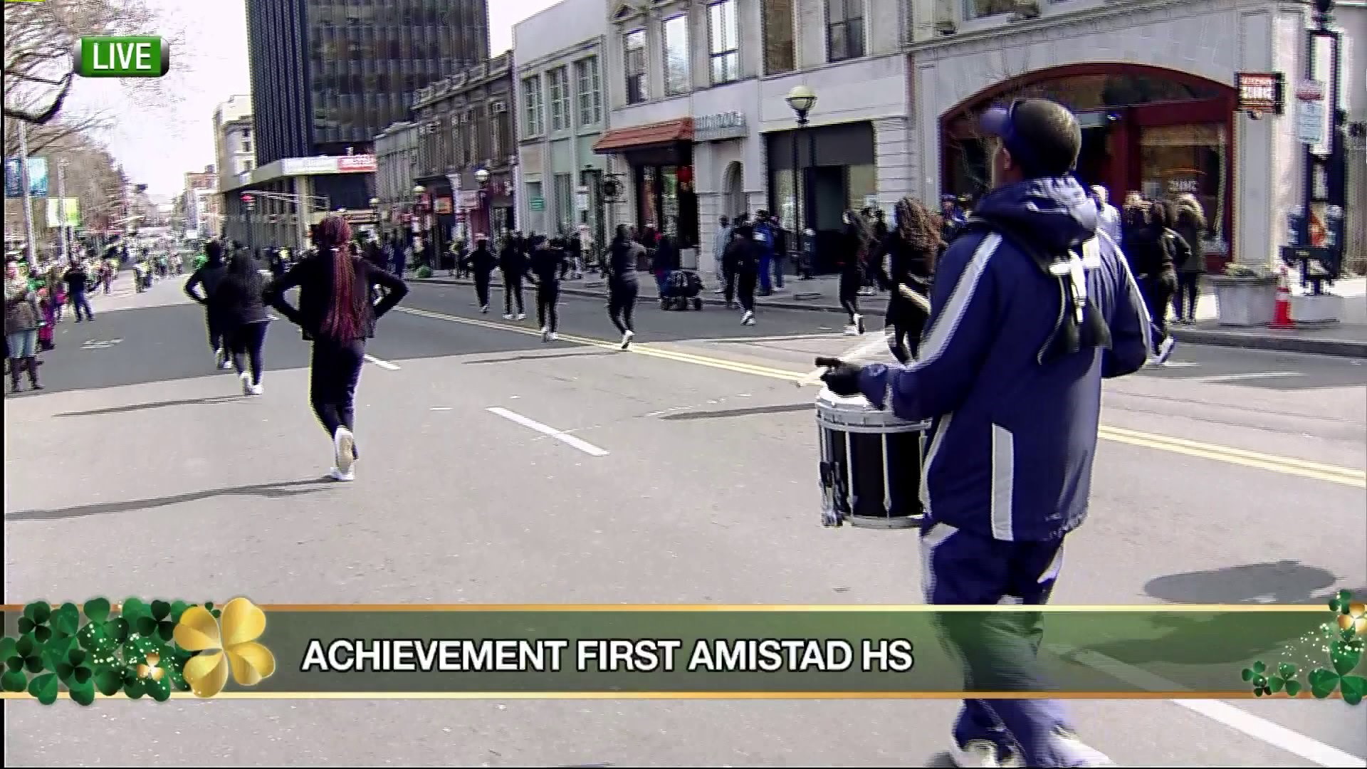 Achievement First Amistad marching band