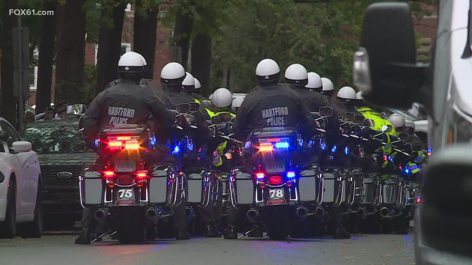 Funeral for Officer Joshua Castellano