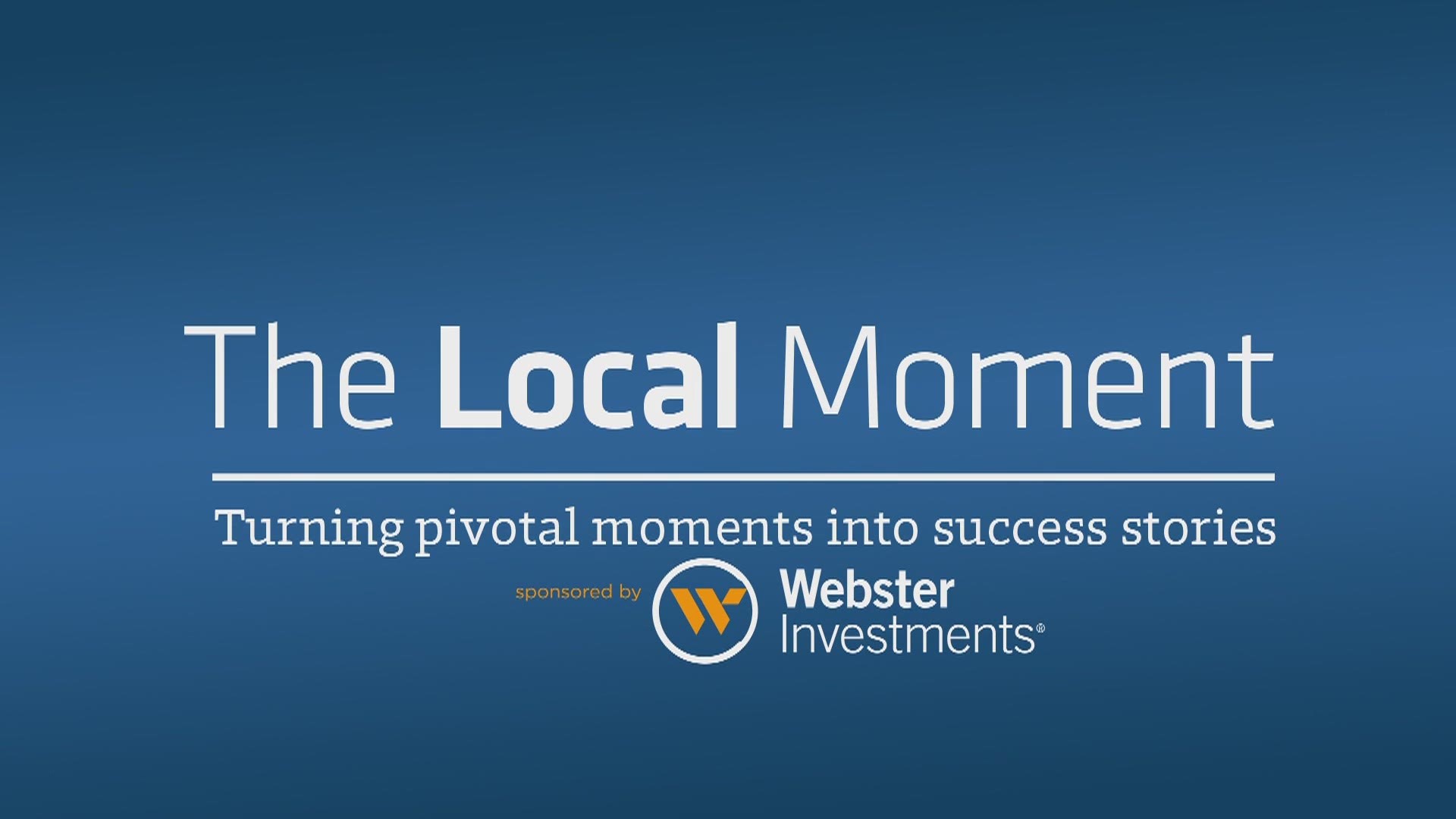 The Local Moment sponsored by Webster Investments talks about the importance of following your financial plan.