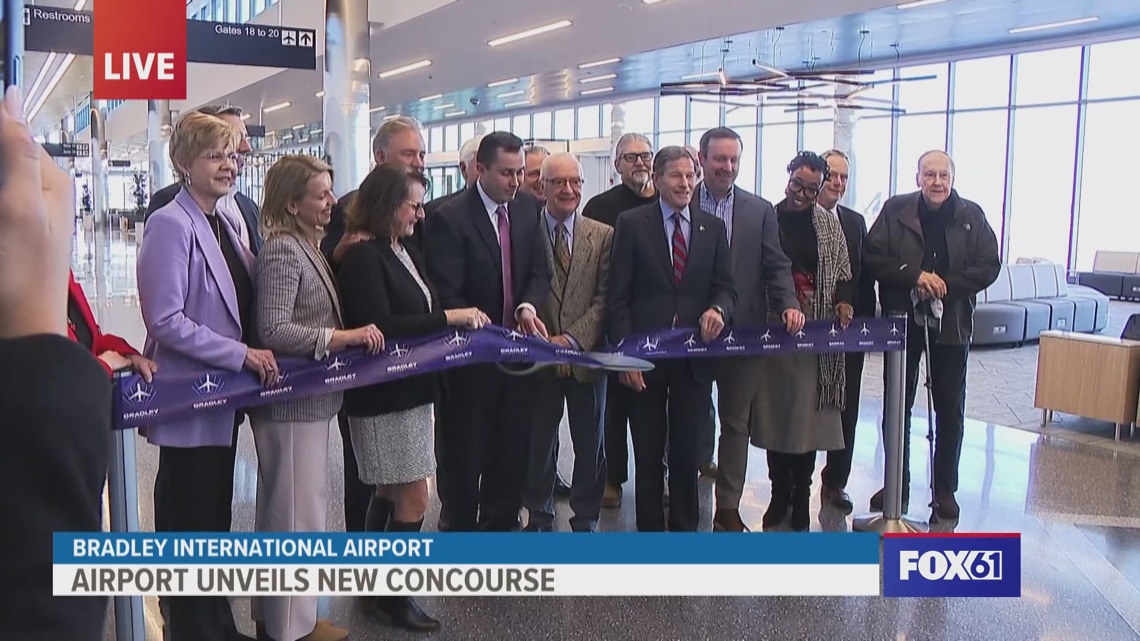 Bradley International Airport unveils $243 million terminal expansion