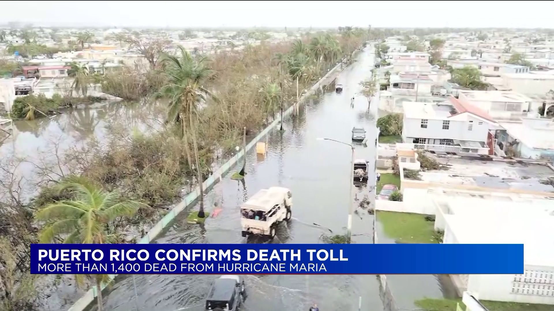 Puerto Rico admits Hurricane Maria`s death toll may be 1,427