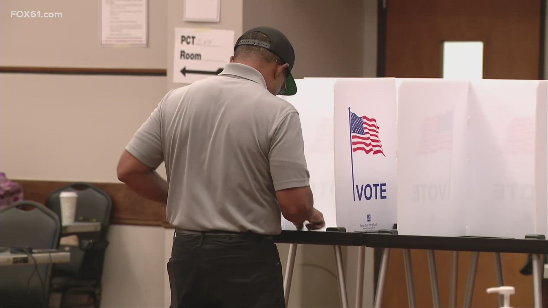 Voters in Hartford headed to the polls to cast their in-person early votes for the first time in Connecticut general election.