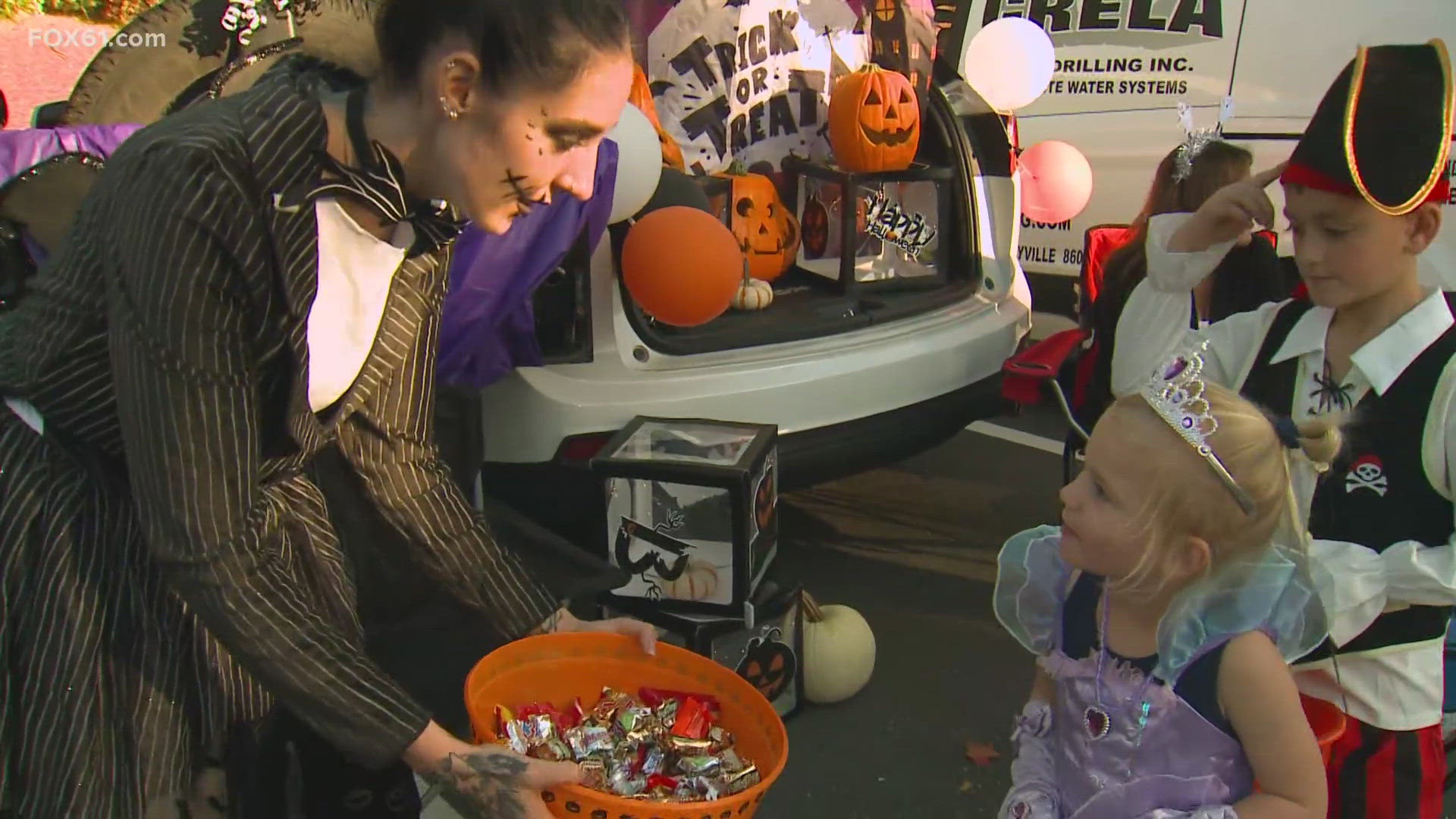 It was a beautiful day for the annual event, and the children loved it. They wore their most impressive costumes, and adults got into the spooky spirit too.