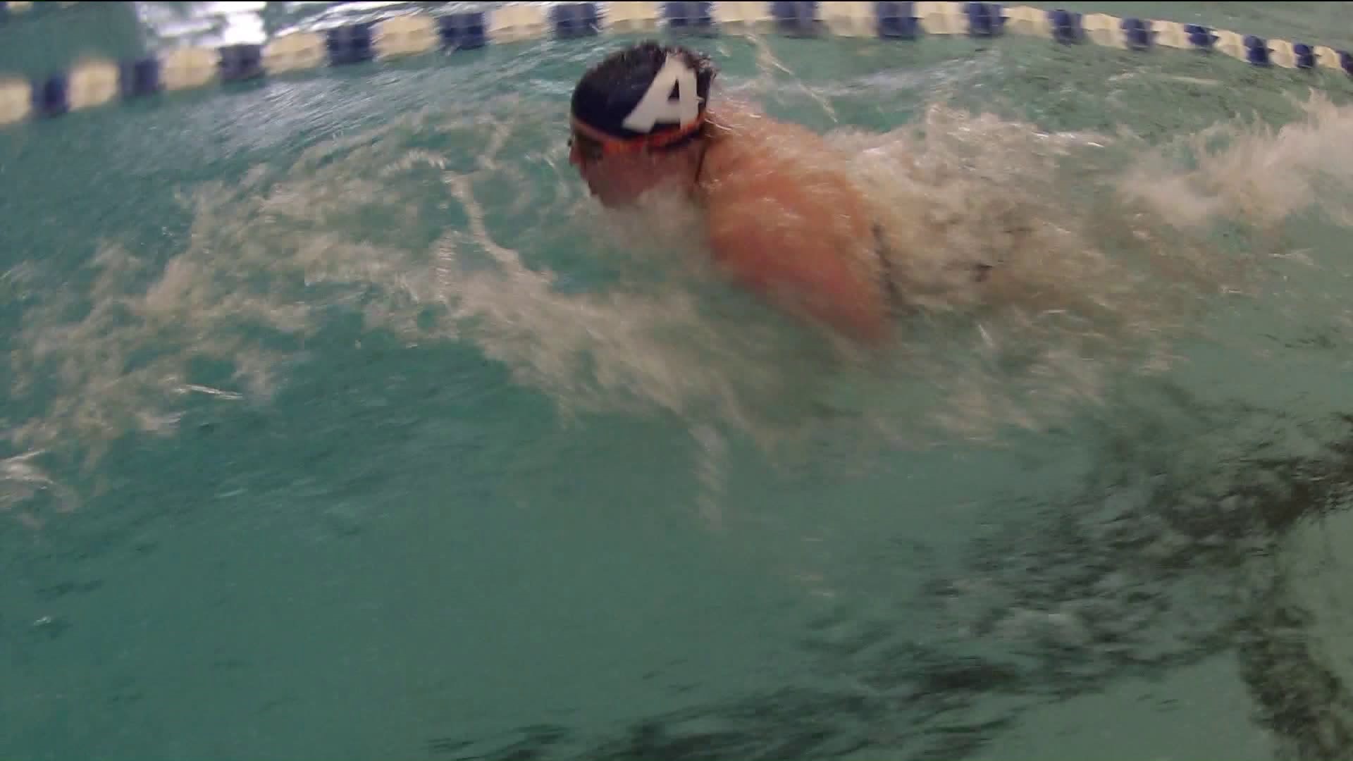 Avon swimmer faces challenges head on