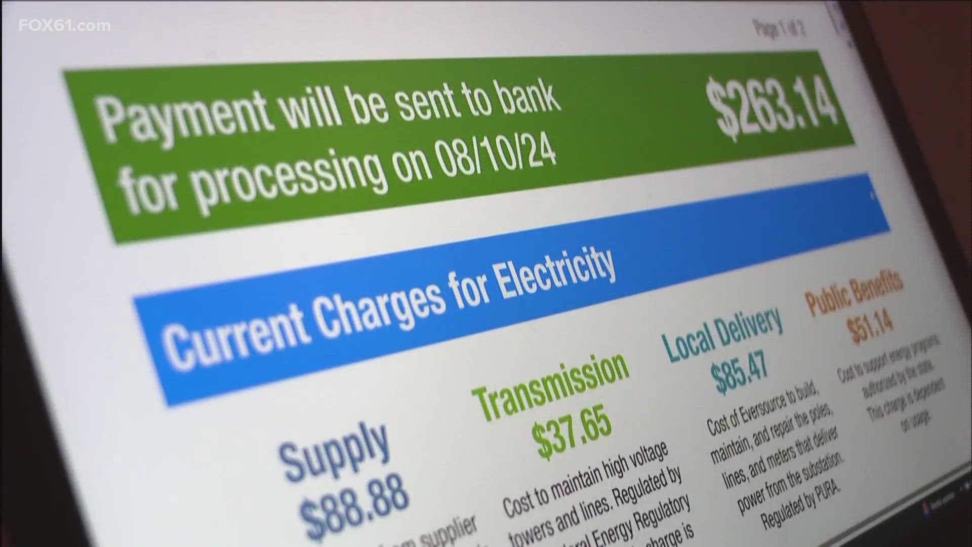 The scam follows high electric bills across the state stemming from rate increases in public benefits.