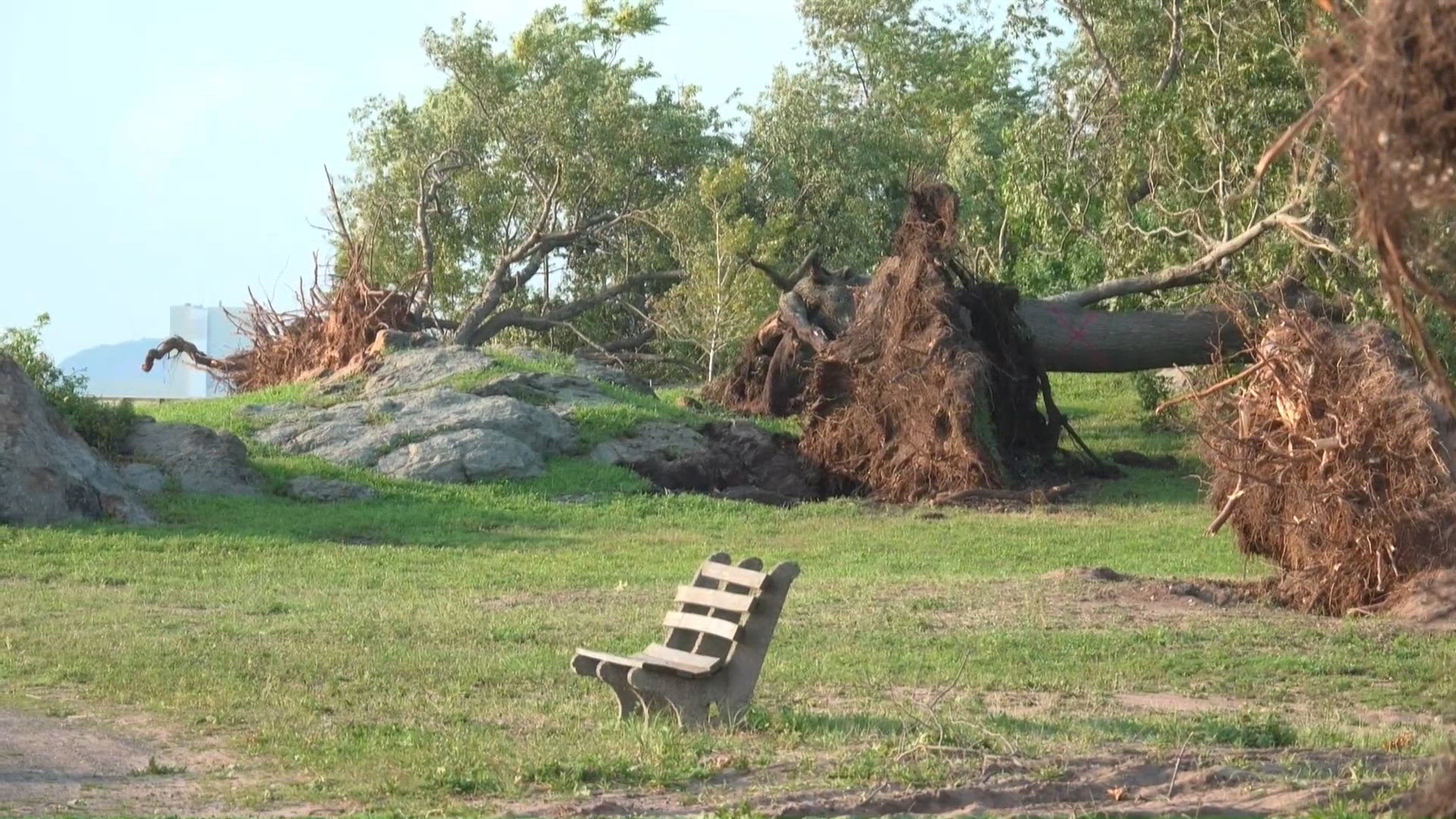 Lighthouse Park in New Haven closed until further notice after storm ...