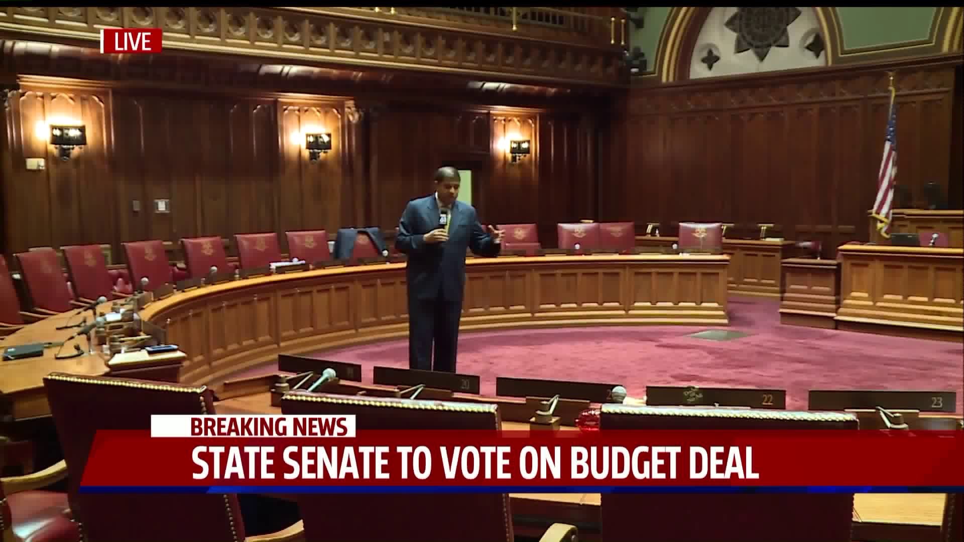 State senate to vote on budget