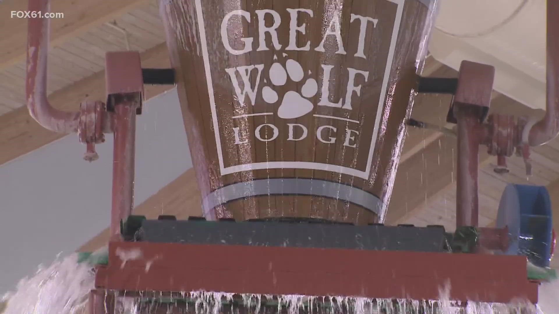 At Great Wolf Lodge in Fitchburg, Massachusetts, guests can spend the night or come for the day to enjoy family-friendly activities all under one roof.