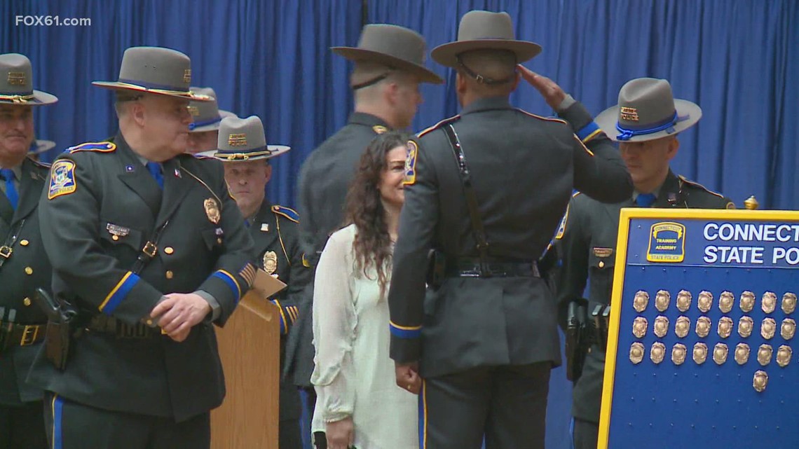 Connecticut State Police graduation