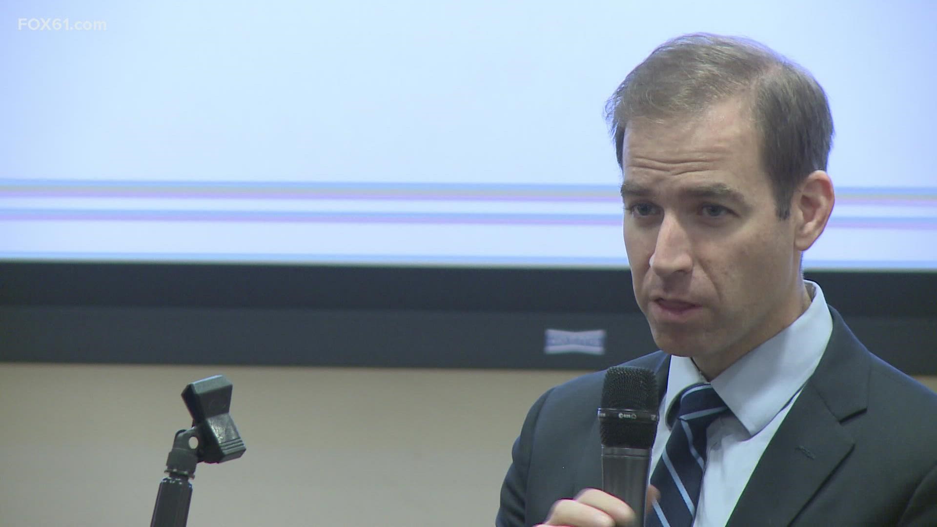 Bronin said he expects to recover in the hospital for approximately five to seven days.