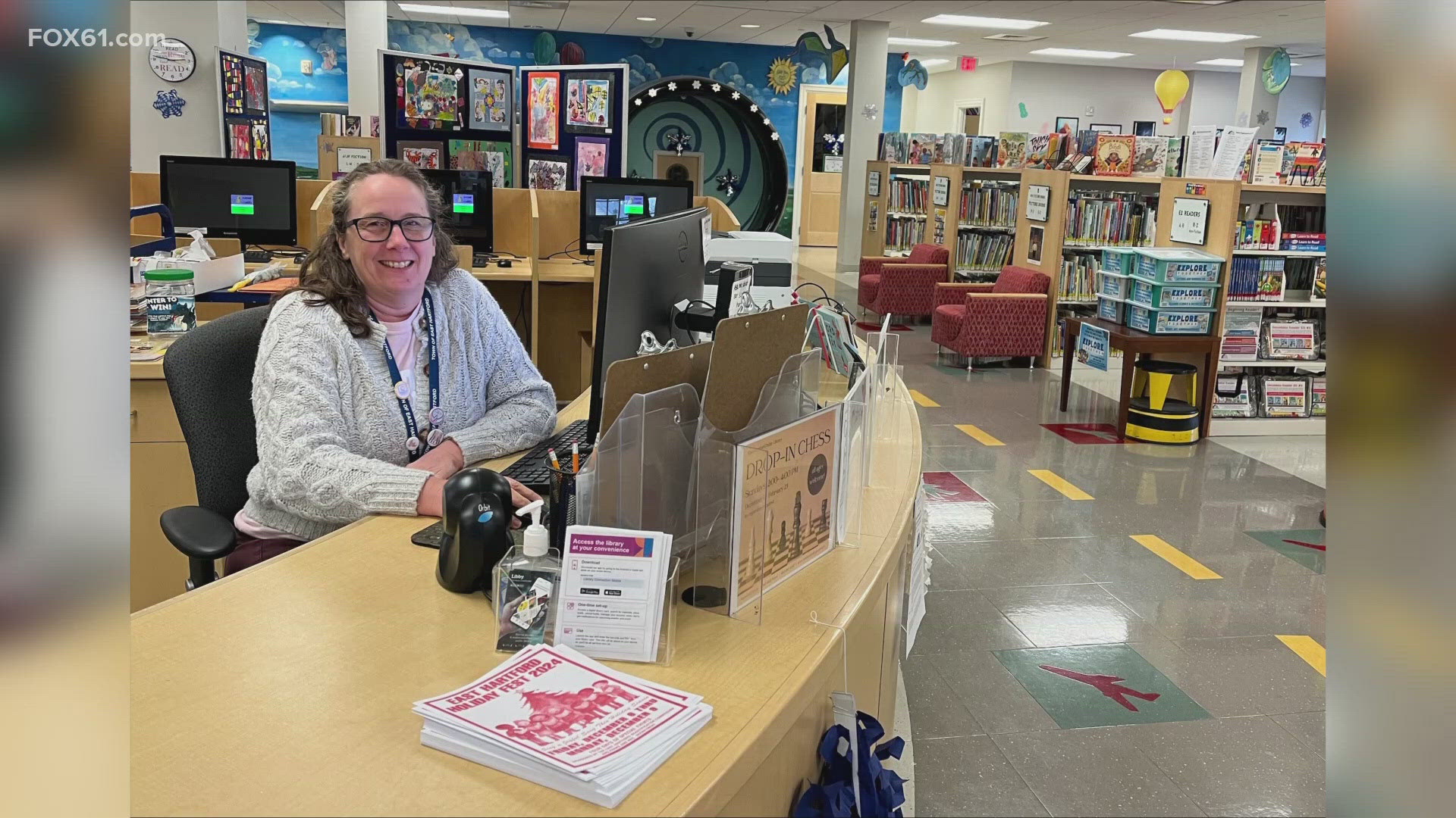 Cathy Potter was the head of children and teen services at the East Hartford Public Library for the past six years and is looking ahead to her next endeavor.